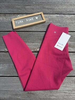 Lululemon Glow Up HR Tight 28” Raspberry Coulis Size 8 NWT Ultralu Leggings